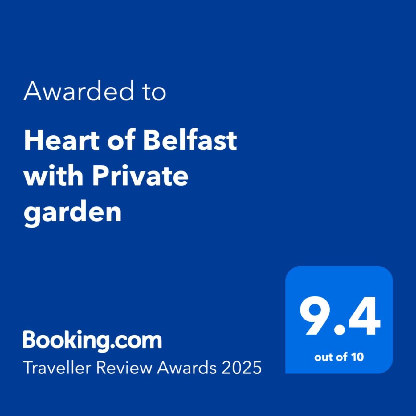 Willa Heart Of Belfast With Private Garden Zewnętrze zdjęcie